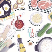 My project for course: Illustrated Recipes: Making Delicious Art. Vector Illustration, Drawing, Digital Illustration, Digital Painting, and Naturalistic Illustration project by Sera Latterell - 08.15.2024