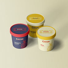 Centori Gelato, my project for course: Typography Design for Brand Storytelling. Br, ing, Identit, Graphic Design, T, pograph, Stor, telling, T, pograph, and Design project by Nicholas - 08.15.2024