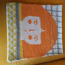 Mi proyecto del curso: Tapestry: técnica de crochet para dibujar con hilos . % Beatriz Vela tarafından hazırlanan Aksesuar Tasarımı, Desen Tasarımı, Elyaf Sanatları, Kendin Yap, Tığ işi, Ve Tekstil Tasarımı projesi - 08.12.2024