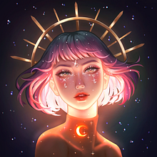 My project for course: Lighting and Color for Digital Portraits in Photoshop. Traditional illustration, Digital Illustration, and Digital Painting project by Anna Shapoval - 12.30.2024