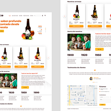 Micro Cervecería. Design, Advertising, UX / UI, Web Design, Web Development, Digital Marketing, and Traditional illustration project by Maikel Martínez Pupo - 08.16.2024
