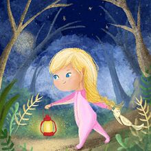 My project for course: Children’s Illustration with Procreate: Paint Magical Scenes. Ilustração digital, Ilustração infantil, Pintura digital, e Álbum ilustrado projeto de clarice - 15.08.2024