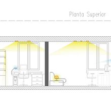 Mi proyecto del curso: Diseño de iluminación para espacios interiores. Architecture, Interior Architecture, Lighting Design, and Digital Architecture project by Gabriela Alejandra Pacheco Escorcha - 08.15.2024