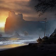 My project for course: Matte Painting of Imaginary Worlds in Photoshop. Un progetto di Postproduzione fotografica, Ritocco fotografico, Fotomontaggio e Matte painting di sujogya24 - 16.08.2024