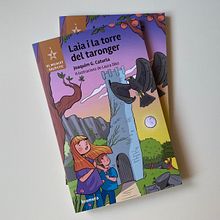 Laia i la torre del taronger. Digital Illustration, and Children's Illustration project by Laura Díez - 08.17.2024