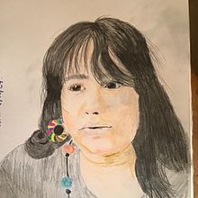 Mi proyecto del curso: Dibujo de retratos llamativos con lápices de colores. Desenho, Desenho de retrato, Sketchbook, e Desenho com lápis de cor projeto de Laura Adriana Hernández Amaya - 14.08.2024