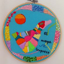 Mi proyecto del curso: Bordado colorido a mano para principiantes  . % Maria Jose González González tarafından hazırlanan Nakış, Kendin Yap, Ve Tekstil Tasarımı projesi - 08.18.2024