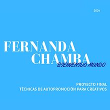 Mi proyecto del curso: Técnicas de autopromoción para creativos. Marketing, Social Media, Stor, telling, Digital Marketing, Content Marketing, Facebook Marketing, Instagram Marketing, Design, Photograph, Traditional illustration, and Art Direction project by Fernanda Chamba - 08.16.2024