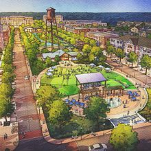 Eastgate Development. Un progetto di Illustrazione architettonica di JJ Zanetta - 19.08.2024