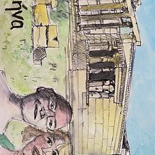 Mijn project van de cursus: Artistiek schetsen met aquarel: durf je ideeën te uiten. Projekt z dziedziny Trad, c, jna ilustracja, Sketching, Kreat, wność,  R, sunek, Malowanie akwarelą i Sketchbook użytkownika annet_4 - 19.08.2024