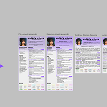 Mi proyecto del curso: Diseño de porfolios con Figma: promociónate como creativo. Design, UX / UI, Creative Consulting, Marketing, Web Design, Creativit, and Portfolio Development project by América Alemán - 08.19.2024
