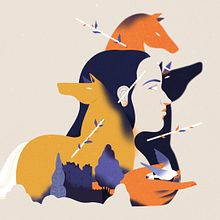 W.B.Yeats - Book Illustrations. Digital Illustration project by Sandra Rilova - 08.20.2024