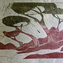 Landschaft. Un progetto di Illustrazione tradizionale di Anja Rz. - 20.08.2024