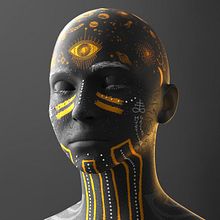 Mi proyecto del curso: Animación de retratos abstractos con Cinema 4D Ein Projekt aus dem Bereich 3D, Animation, 3-D-Animation und 3-D-Modellierung von Diego Sanchez - 20.08.2024