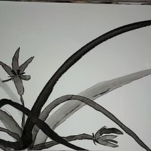 My project for course: Introduction to Sumi-e Painting. Traditional illustration, Fine Arts, Painting, Drawing & Ink Illustration project by Syed Mustafa Akber - 08.21.2024
