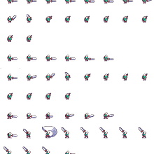 Il mio progetto del corso: Animazione di personaggi in pixel art per videogiochi. Character Animation, Video Games, Pixel Art, and Game Development project by Christian Nocerino - 08.21.2024