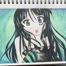 Mio K-On. Drawing, and Comic project by José Eduardo Gutiérrez Cano - 08.21.2024