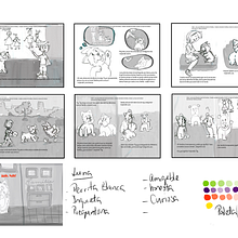 Storyboard de Libro Infantil. Traditional illustration, Vector Illustration, Digital Illustration, and Children's Illustration project by hilmary rondon - 08.22.2024