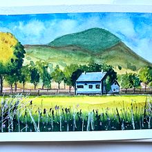 Mi proyecto del curso: Cuaderno de viaje en acuarela. Een project van Traditionele illustratie, Aquarelschilderen,  Architecturale illustratie y Sketchbook van Ruth Gonzalez - 21.08.2024