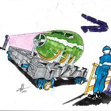Aerospace Montage Line. Design, Concept Art, Industrial Design, and Architecture project by Matheus Andrade - 08.22.2024