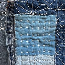 My project: Upcycling with Sashiko Embroidery. Arts, Crafts, and Embroider project by Kate Ward - 08.22.2024