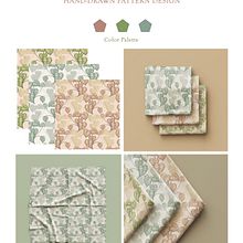 My project for course: Creation of Hand-painted Modules Digitized in Photoshop. Traditional illustration, Arts, Crafts, Interactive Design, Pattern Design, Paper Craft, and DIY project by Karla Stone - 08.22.2024