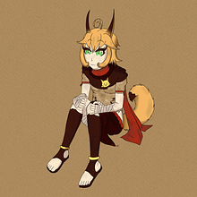 Lala Meilala - My first OC Rendered. Digital Illustration, and Character Design project by thedd - 08.23.2024