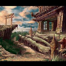 Mi proyecto del curso: Concept art para videojuegos. Un progetto di Illustrazione tradizionale, Illustrazione digitale, Videogiochi, Arte concettuale e Progettazione di videogiochi di Emmanuel Calle Arango - 20.08.2024