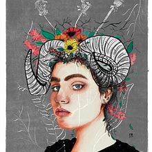 Mi proyecto del curso: Retrato ilustrado en acuarela. Traditional illustration, Fine Arts, Painting, Drawing, Watercolor Painting, Portrait Drawing, and Artistic Drawing project by Romina Rentera Díaz - 03.23.2024