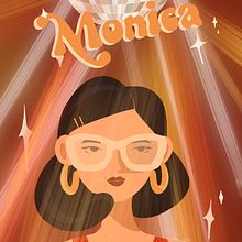 Monica. Digital Illustration project by Deniz Aş - 08.23.2024