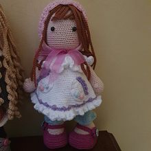 Mi proyecto del curso: Elaboración de muñecas amigurumi románticas. Arts, Crafts, To, Design, Fiber Arts, Crochet, Amigurumi, and Textile Design project by lainezceliaester - 08.24.2024