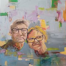 My project for course: Experimental Oil Painting Techniques for Portraiture. Fine Arts, Painting, and Oil Painting project by pietka1 - 08.10.2024