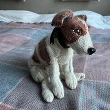My project for course: Knitting Realistic Stuffed Animals: Make a Puppy from Yarn. Fiber Arts, DIY, Knitting, and Textile Design project by Lina Eriksson - 08.24.2024