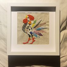 Mi proyecto del curso: Técnicas de bordado: ilustrando con hilo y aguja. Un projet de Broderie , et Design textile de Nerea Pérez - 24.08.2024