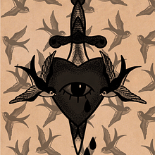 Meu projeto do curso: Design de tatuagens estilo old school no Procreate. Un progetto di Disegno, Illustrazione digitale e Design di tatuaggi di lucageraldino - 25.08.2024