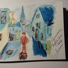 Mi proyecto del curso: Sketching de viajes en acuarela: captura el mundo que te rodea. Un progetto di Illustrazione tradizionale, Pittura, Bozzetti, Disegno, Pittura ad acquerello, Illustrazione architettonica e Sketchbook di Juan Antonio Barbolla García - 25.08.2024