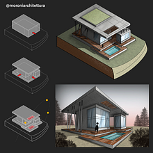 Il mio progetto del corso: Disegno architettonico e artistico con Procreate. Un progetto di Architettura, Illustrazione digitale, Architettura digitale, Illustrazione architettonica e Bozzetti di Stefania Moroni - 25.08.2024