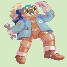 My project for course: Fantasy Character Design in Procreate Ein Projekt aus dem Bereich Traditionelle Illustration, Design von Figuren, Digitale Illustration, Digitale Zeichnung und Digitale Malerei von Noelle Mongcopa - 20.08.2024
