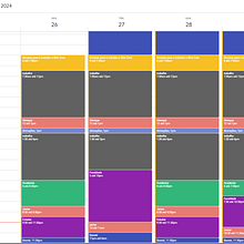 Meu projeto do curso: Organização de agenda para gestão de tempo e energia. Creative Consulting, Design Management, Marketing, Management, and Productivit project by guilhermecmo321 - 08.23.2024