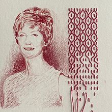 Loose Ends: Embroidered Notebooks. Arts, Crafts, Fine Arts, Sketching, Pencil Drawing, Creativit, Embroider, and Portrait Drawing project by Sally - 08.26.2024