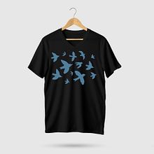 bird textile design Ein Projekt aus dem Bereich Traditionelle Illustration und Textildruck von Hanni Li - 26.08.2024
