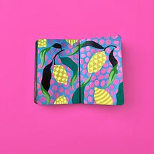 My project for course: Botanical Patterns in a Sketchbook: Conquer the Blank Page. Traditional illustration, Botanical Illustration, Sketchbook, and Pattern Design project by mariyachorna - 08.26.2024
