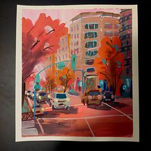 My project for course: Gouache Painting of Urban Landscapes. Traditional illustration, Painting, and Gouache Painting project by Oliwia Górska - 08.26.2024