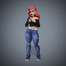 Meu projeto do curso: ZBrush: modelagem de personagens estilizadas. 3D, Character Design, 3D Modeling, and 3D Character Design project by brunoanaoantunes - 08.25.2024