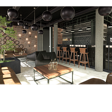 Mi proyecto del curso: Diseño de interiores para restaurantes, propuesta CAFE - BAR . Interior Architecture, Interior Design, Interior Decoration, Retail Design, and Spatial Design project by Carlos Caicedo - 08.31.2024