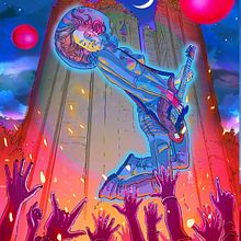 Illustrazione poster Cinzella Festival 2021. Un progetto di Musica e Illustrazione tradizionale di Gabriele Benefico - 27.08.2024
