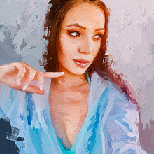 She is Bianca Magalhães by Rod Lovell - Portrait Painting in Procreate on Domestika. Design, Pencil Drawing, Drawing, Portrait Drawing, Realistic Drawing, Artistic Drawing, Digital Drawing, Figure Drawing, Colored Pencil Drawing, Painting, Watercolor Painting, Acr, lic Painting, Oil Painting, Digital Painting, Gouache Painting, Matte Painting, Motion Graphics, Traditional illustration, Decorative Painting, Interior Decoration, Digital Illustration, Botanical Illustration, Portrait Photograph, Instagram Marketing, Fashion Photograph, Arts, Crafts, and Fine Arts project by Rod Lovell - 08.27.2024