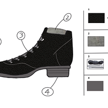 Mi proyecto del curso: Diseño de calzado desde cero. Un progetto di Design, Design di accessori, Design di scarpe, Fashion design e Illustrazione di moda di Santos De la cruz Vazquez - 27.08.2024