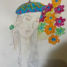 Meu projeto do curso: Ilustração de moda com aquarela: silhueta, cor e fluidez. Een project van Traditionele illustratie, Aquarelschilderen y Mode-illustratie van Leonor Capelo - 28.08.2024