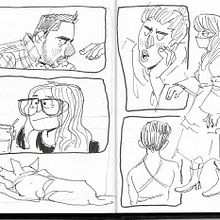 Sketchbook con viñetas. . Traditional illustration, Design, Animation, and Character Design project by Diego & Sebastian Ramírez Jacinto - 08.28.2024